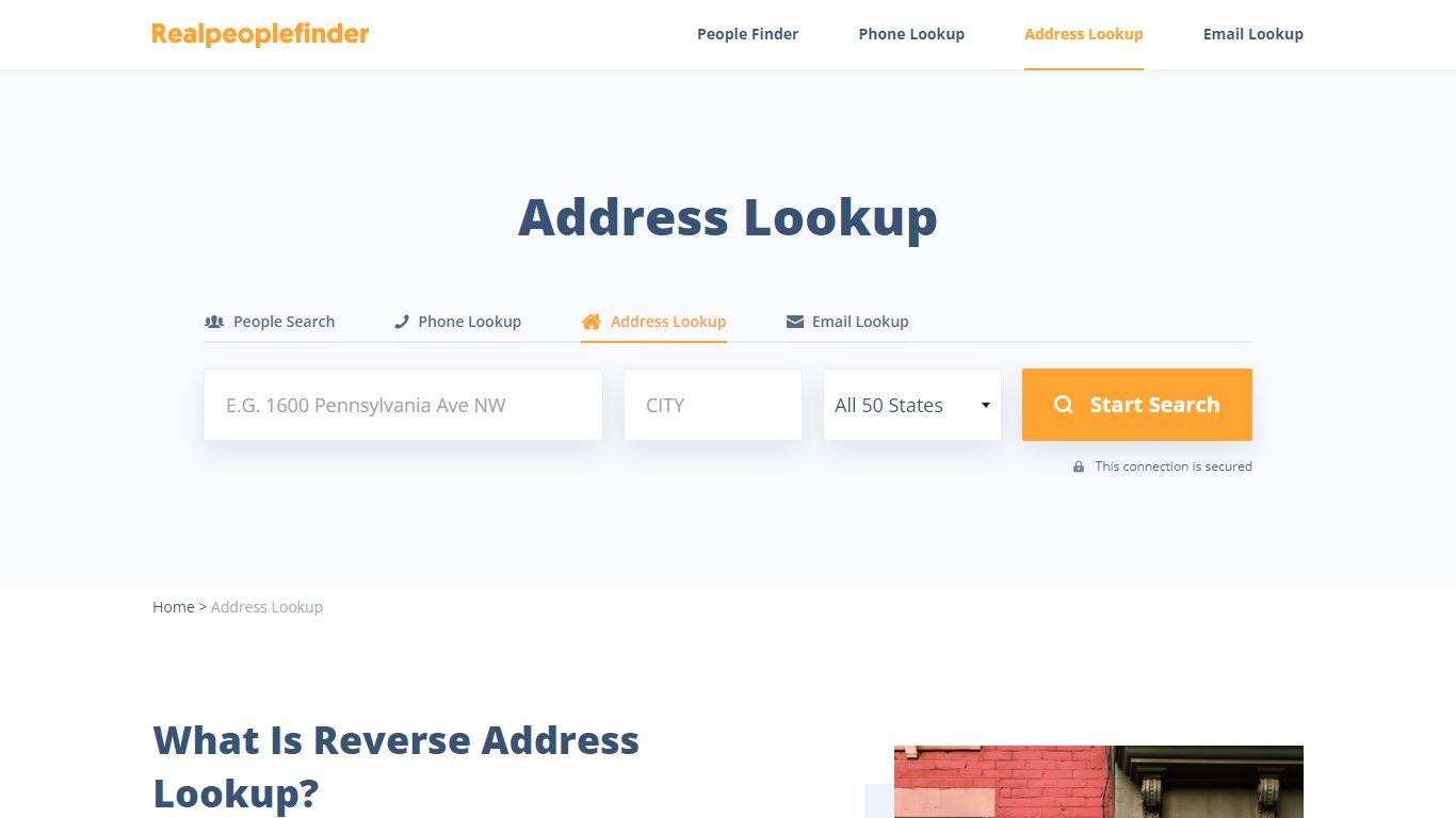Address Lookup - Address Search | Real People Finder